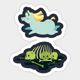 Chubbycorn Sticker